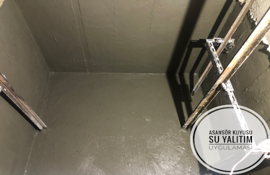 asansör kuyusu su yalıtımı